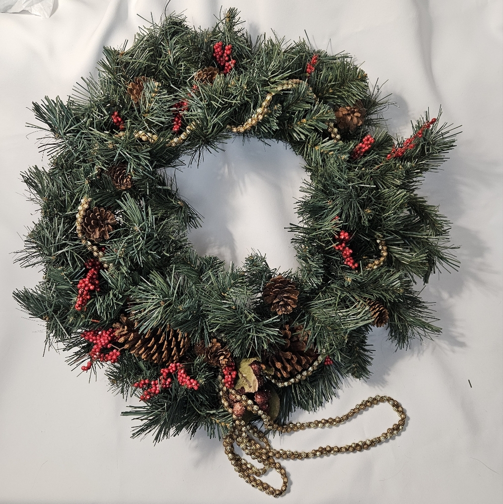 Festive Handmade Christmas Wreath